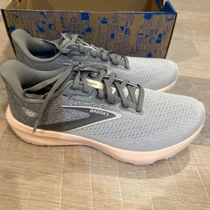 Launch 10 DAMEN-TENNISSCHUHE GRÖSSE 8 GRAU PFIRSICHFARBEN - Bild 1 von 6