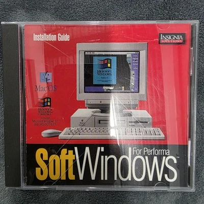 Soft Windows 3.1 for Apple Mac Performa install disc w password rare software - Image 1 of 4