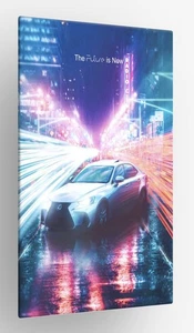 DISPLATE Authentic Metal Art Posters - LEXUS 2055 - Manny Moreno 2020 Cyberpunk - Bild 1 von 16
