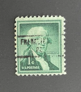 Franklintown, Pennsylvania Type 734 Precancel - 1 cent Washington - U.S. #1031 - Picture 1 of 1