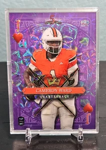 2024 Wild Card 5 Card Cameron Ward Purple 2/4 - Bild 1 von 2