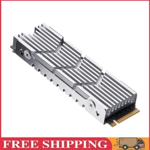 M.2 2280 Heat Sink Aluminum Alloy SSD Cooler for PS5 Game Console (Silver) - Bild 1 von 8