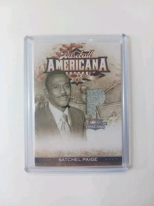2008 Donruss Threads Americana Satchel Paige Game Used 17/100 - Picture 1 of 2