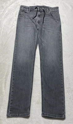 Jeans Diesel Krooley-Y-T Gris 30x30 Ajustados Cónicos Cordón Jogger Denim Para Hombres Foto 1 de 4