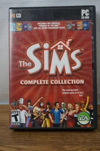 The Sims Complete Collection PC (Windows, 2005 4 Disc, Case, Code Included - Picture 1 of 1
