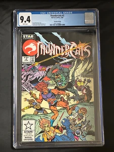 Thundertcats #2 Marvel Comics 1986 CGC 9.4 White Pages - Picture 1 of 3