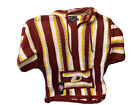NFL Licensed LittleEarth Washington Redskins Burgundy/Gold Sweater NWT Sz S/M