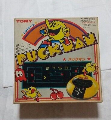 LCD PACMAN Puck Man Pac Man Boxed Handheld Game Watch TOMY from Japan
