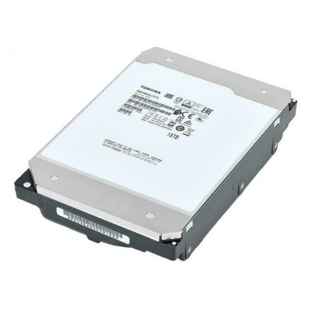 Toshiba MG09 Enterprise 18TB 3,5" SATA III Disco Rigido Interno (MG09ACA18TE)