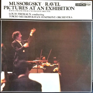 DENON LP OX-7072-ND Mussorgsky-Ravel Pictures At An Exhibition, Pavane 1972 JPN - Picture 1 of 2