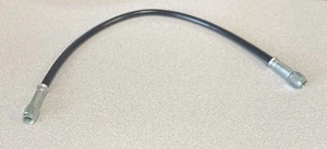 Fragola -3 AN Brakeline trenzado de acero inoxidable con revestimiento negro - 21" de longitud - Imagen 1 de 2