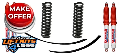 Skyjacker 172EBK-H 1.5-2" Kit de elevación con amortiguadores hidráulicos para Ford Bronco 66-1977 4x4 Foto 1 de 2