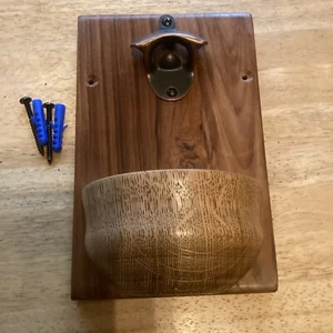 bottle opener wall mounted with catcher - Picture 1 of 2