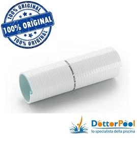 ROTOLO 30m TUBO SEMIRIGIDO PVC PISCINA 50 INCOLLAGGIO PER PISCINE CLORO PROTETTO - Foto 1 di 3