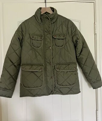 Abrigo chaqueta a presión acolchada con cremallera completa forrada de lana Sherpa STOIC para mujer talla mediana Foto 1 de 3