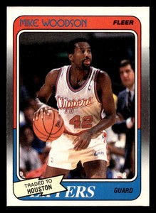 Mike Woodson Houston Rockets  1988 Fleer #63
