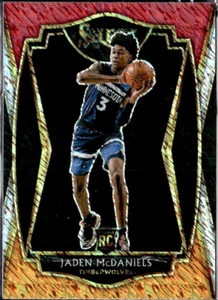 JADEN McDANIELS 2020 SELECT **TRI COLOR** ROOKIE RC PREMIER SP!! π₯π₯ TWOLVES - Picture 1 of 2