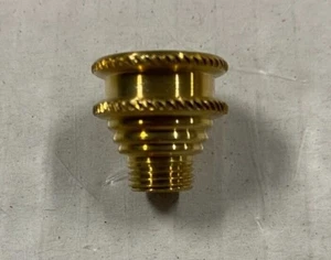 Large Brass Screw-In Tobacco Billy Toker Cigarette Mull Buds Bucket Pieces NEW - Picture 1 of 3