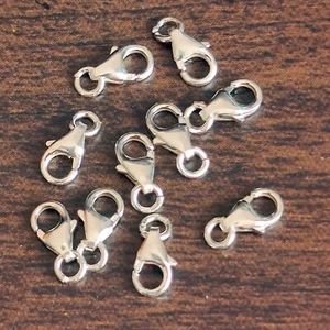 7mm Sterling Silver Mini Charm Trigger Clasp Jewellery Making/Repair 925 C29 - Picture 1 of 6