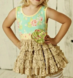 NWT Mustard Pie  Baby Girls Size: 12 Months  Mia Tunic Andalusia Collection - Picture 1 of 2