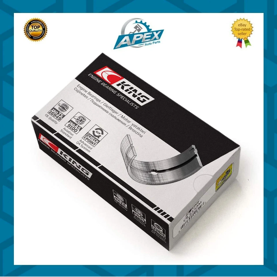KING CON ROD BIG END BEARINGS SET FOR BMW & MINI N12 N14 N16 N18 (B16) STD SIZE - Image 1 of 1