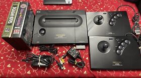 Neo Geo AES US Gold System, All Cables, 2 Controllers + 2 Games Please Read L@@K
