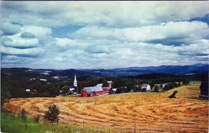 Country Village Vermont By Joe Vyskup Postcard VT731 Unposted - Picture 1 of 2