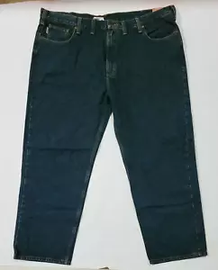 Carhartt Relaxed Fit Straight Leg B460 DVB Herren 46 x 30 Blau Dark Wash Jeans NEU - Bild 1 von 8