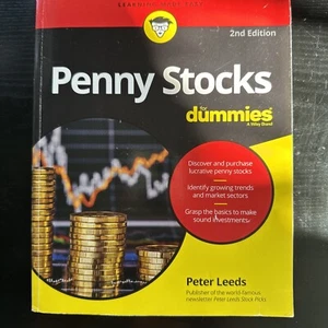 Penny Stocks for Dummies 2nd Edition by Peter Leeds (2016, Paperback) - Picture 1 of 14