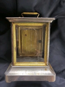 Altes Gehäuse Uhr Reisewecker Offiziersuhr Metall Uhrengehäuse - Bild 1 von 14