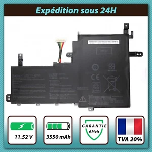 BATTERIE COMPATIBLE POUR ASUS Vivobook S15 X531FL K531FA B31N1842 11.52V 3550mAh - Imagen 1 de 1