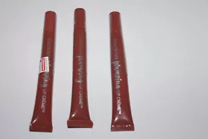 Revlon Kiss Plumping Lip Creme #515 Almond Suede Lot Of 3  Sealed - Picture 1 of 2