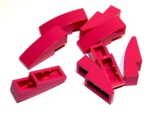 8x LEGO® Bogenabschluss 1x3x1 50950 NEU Magenta Slope curved - Bild 1 von 1