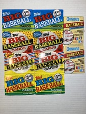 Topps Big Baseball Cards 88/89/90 1st 2nd 3rd Series Donruss 1990 
