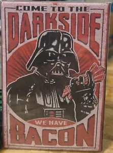 2x3 inch fridge magnets Darkside Bacon - Picture 1 of 2