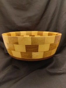 Cambridge Ware The Barrington Schale Vintage Holz Obstschale 23,5 cm Baumschale - Bild 1 von 24