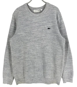 Suéter suéter jersey cuello redondo Lacoste para hombre talla 4 - M - Imagen 1 de 11