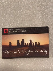 1 Erwachsene Stonehenge Ticket Stub 2015 *gebraucht/schön* BT3 - Bild 1 von 3