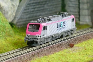 REE Modeles NW299 Locomotive électrique BB 27135M, LINEAS, gris rose, N - 1/160 - Picture 1 of 4