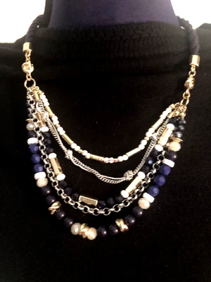 EL COLLAR LIMITADO 5 HILOS IMPRESIONANTE 13" Foto 1 de 4