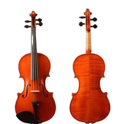 Strad style SONG Master whole back 4/4 violin,open clear tone oil varnish！ - Image 1 of 4