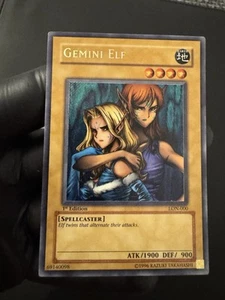 Yu Gi Oh Gemini Elf LON 000 | NA 1st Edition - Bild 1 von 8