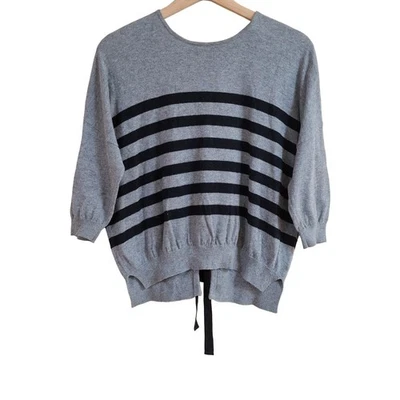 Auténtico suéter para mujer LANVIN en Bleu - gris negro Foto 1 de 4