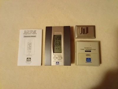 The Weather Channel Wireless Thermometer WS-7013TWC-BP - Tested Good Working 433 - Image 1 of 4