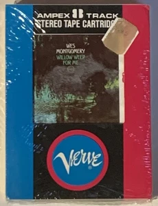 WES MONTGOMERY WILLOW WEEP FOR ME VERVE 8-Track Factory Sealed - Imagen 1 de 6