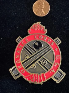 Ordnance Corps US Army CSM Cross Cannons Challenge Coin CMF 91 - Rarität!! - Bild 1 von 2