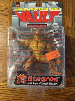 Figuras de bóveda Stegron Toy Biz Marvel Super Villains 1998 Foto 1 de 3