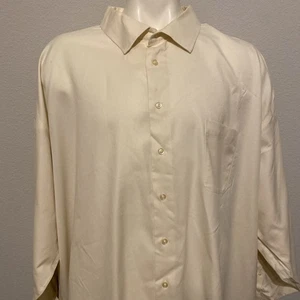 Men's Pronto Uomo Dress Shirt Non-iron Executive Fit 100% Cotton Size 22 - 36/37 - Picture 1 of 13
