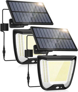 Solar Exterior Jardin Foco Luz - 288 LED Focos Iluminacion IP65 Impermeable Luce - Imagen 1 de 8