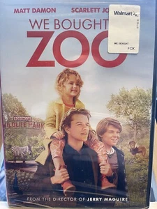 BRAND NEW SEALED WE BOUGHT A ZOO DVD WIDESCREEN MATT DAMON FREE SHIPPING - Picture 1 of 2